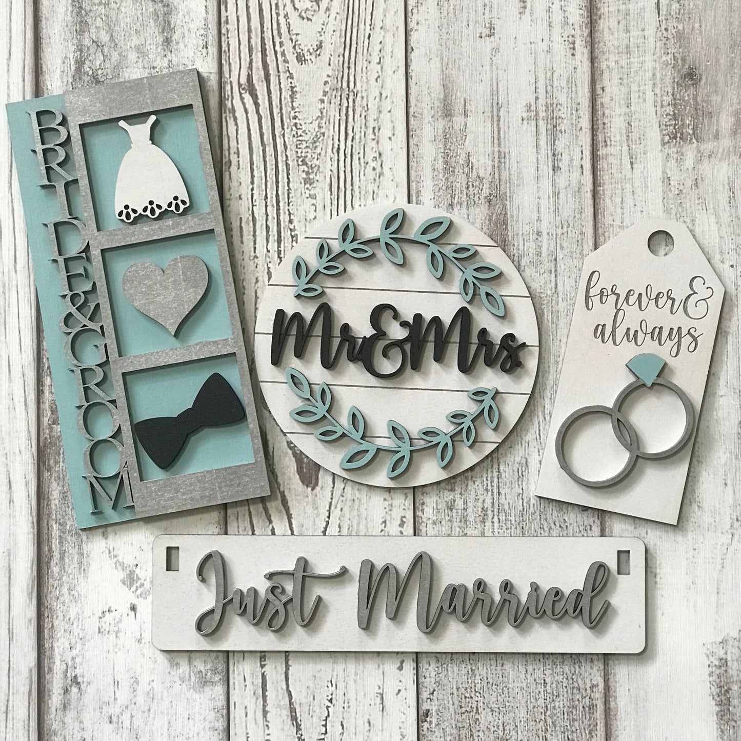 Wedding - Just Married Insert Set