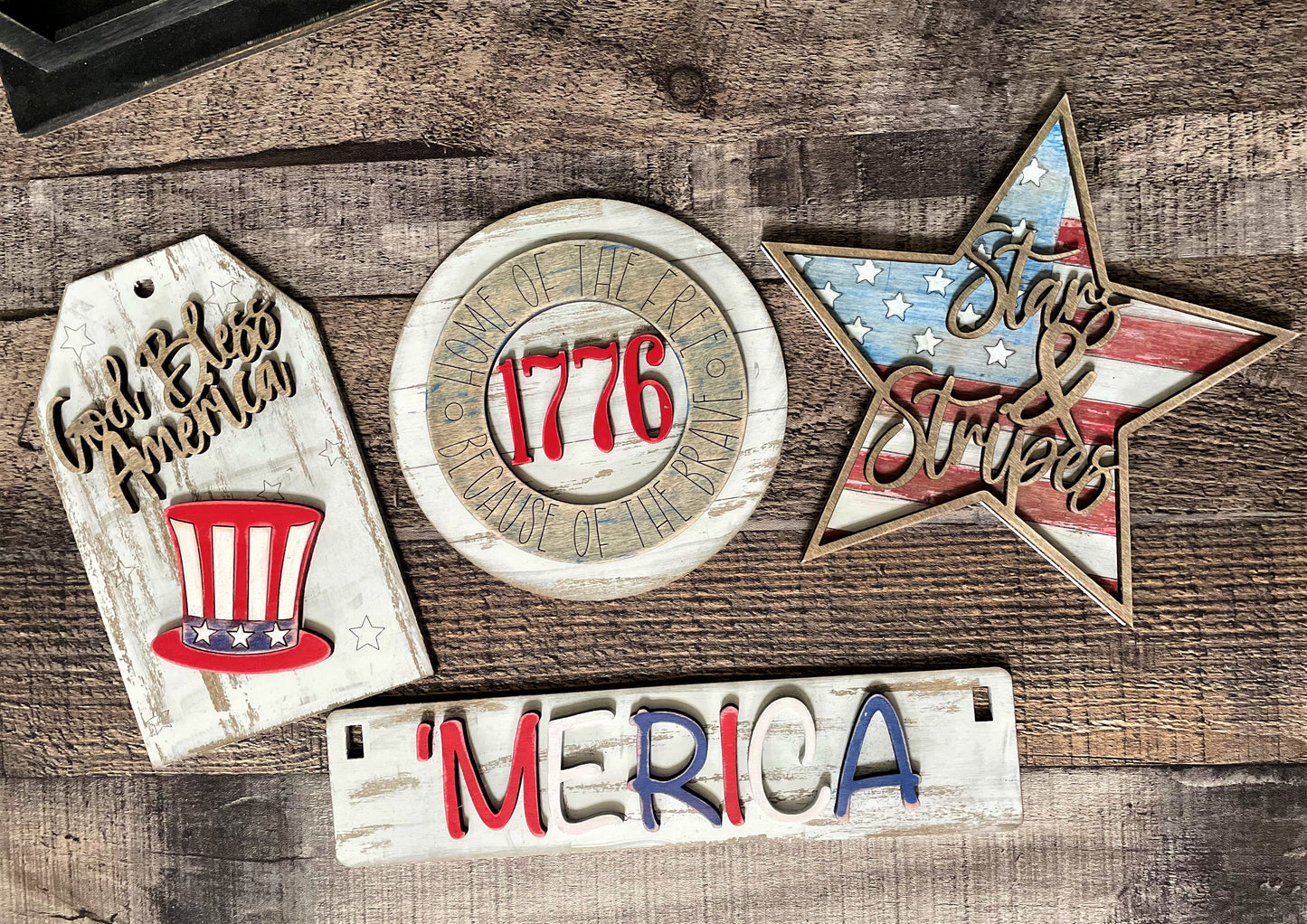 God Bless America Insert Set