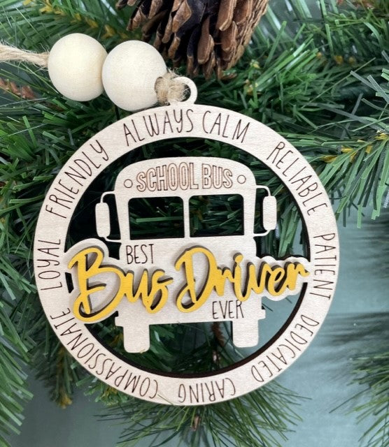Bus Driver Ornament