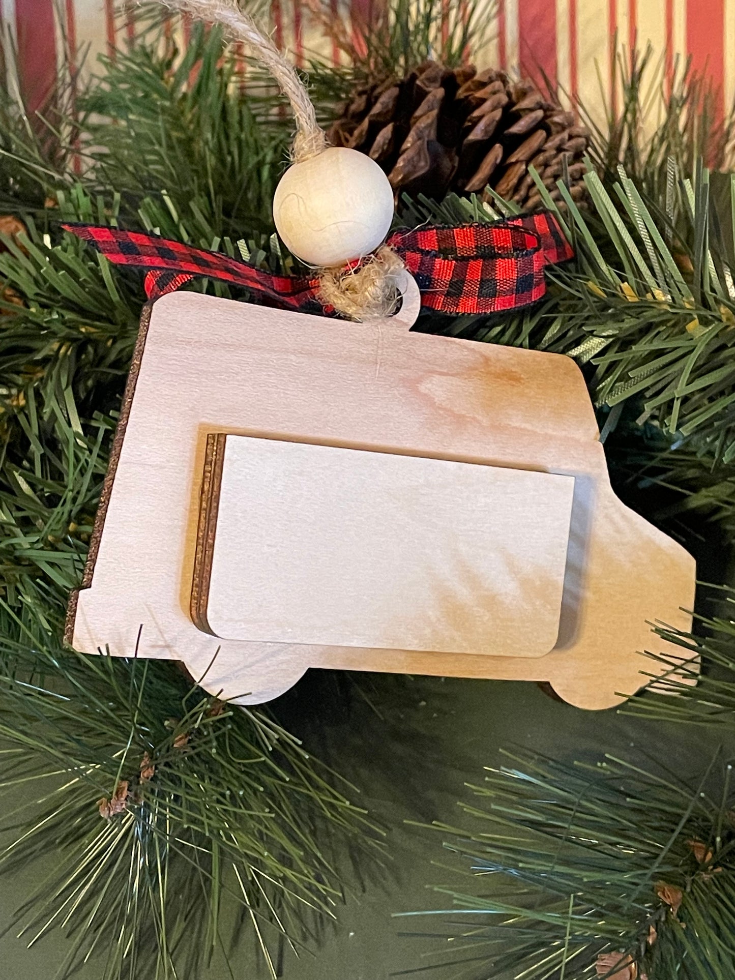 USPS Driver Gift Card Thank You Ornament