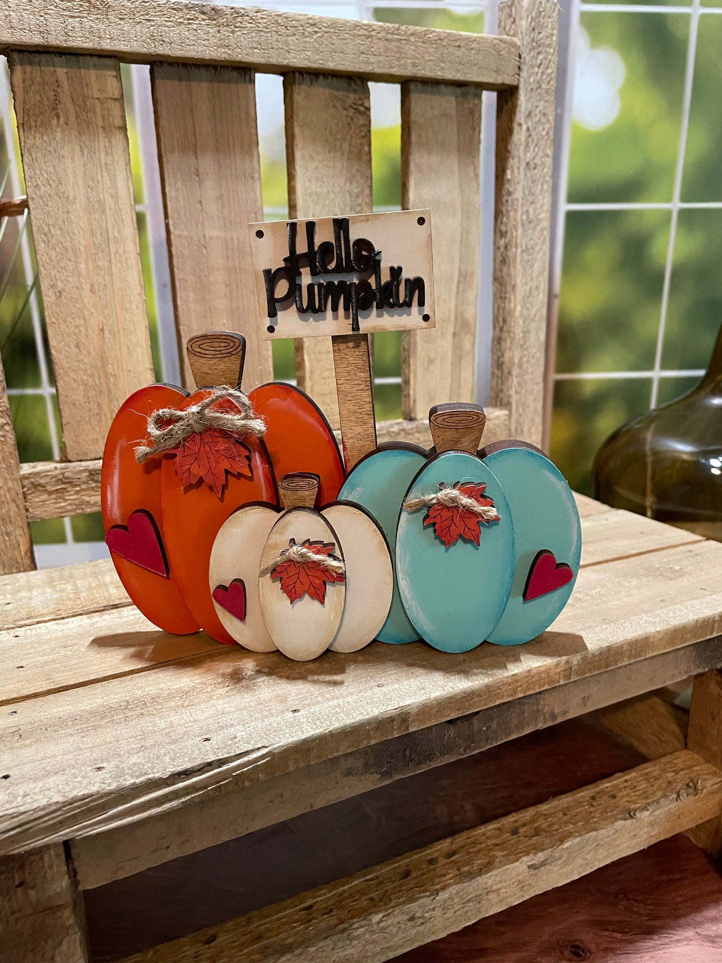 Pumpkin Patch Shelf Sitter