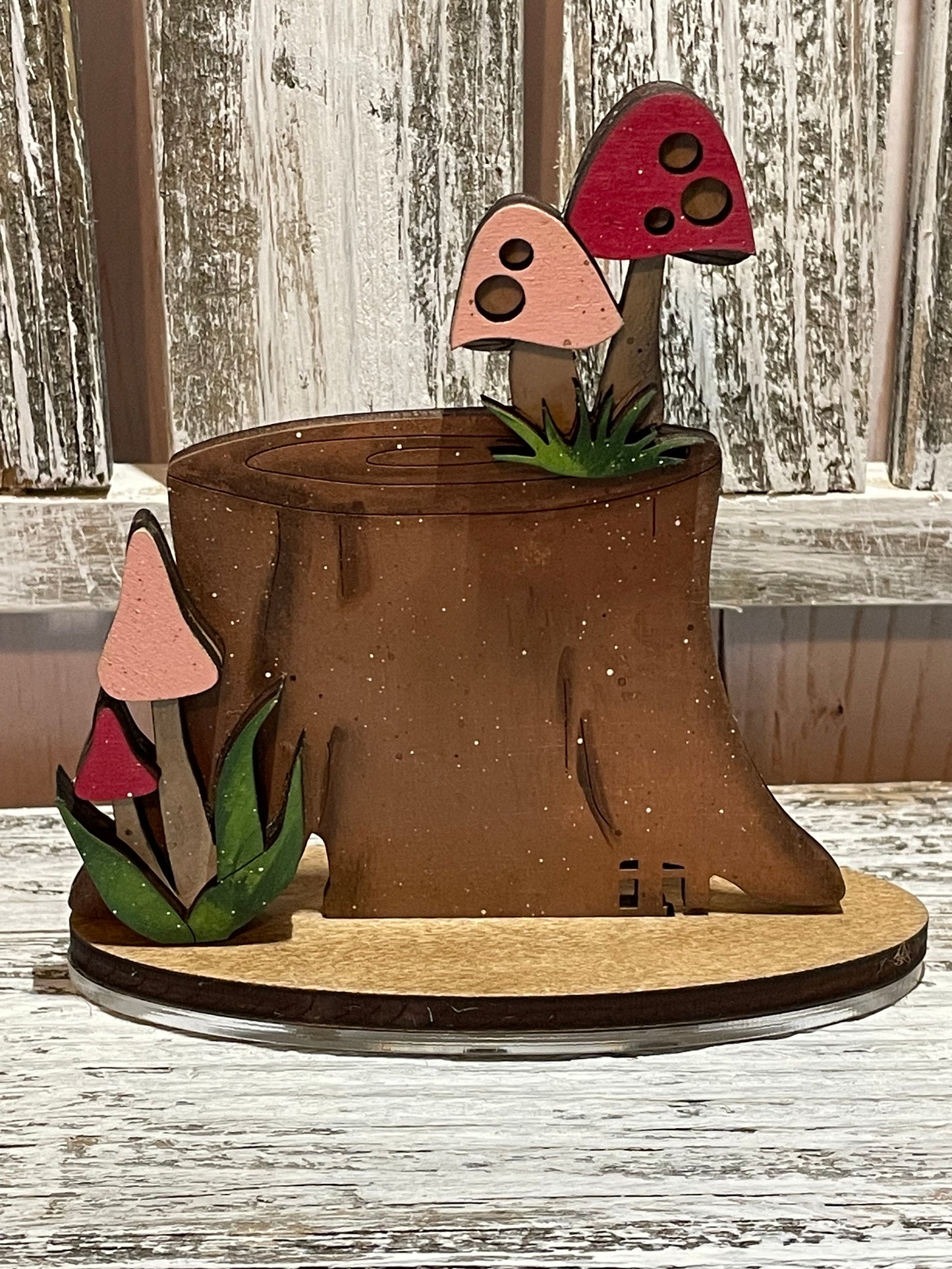 Hand-painted Standing Woodland Animals