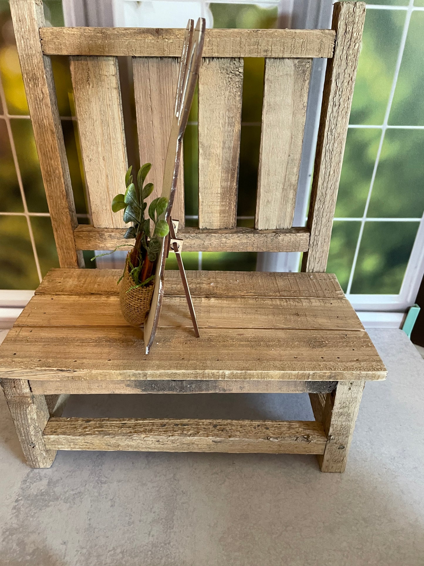 Bunny with Carrots Shelf Sitter