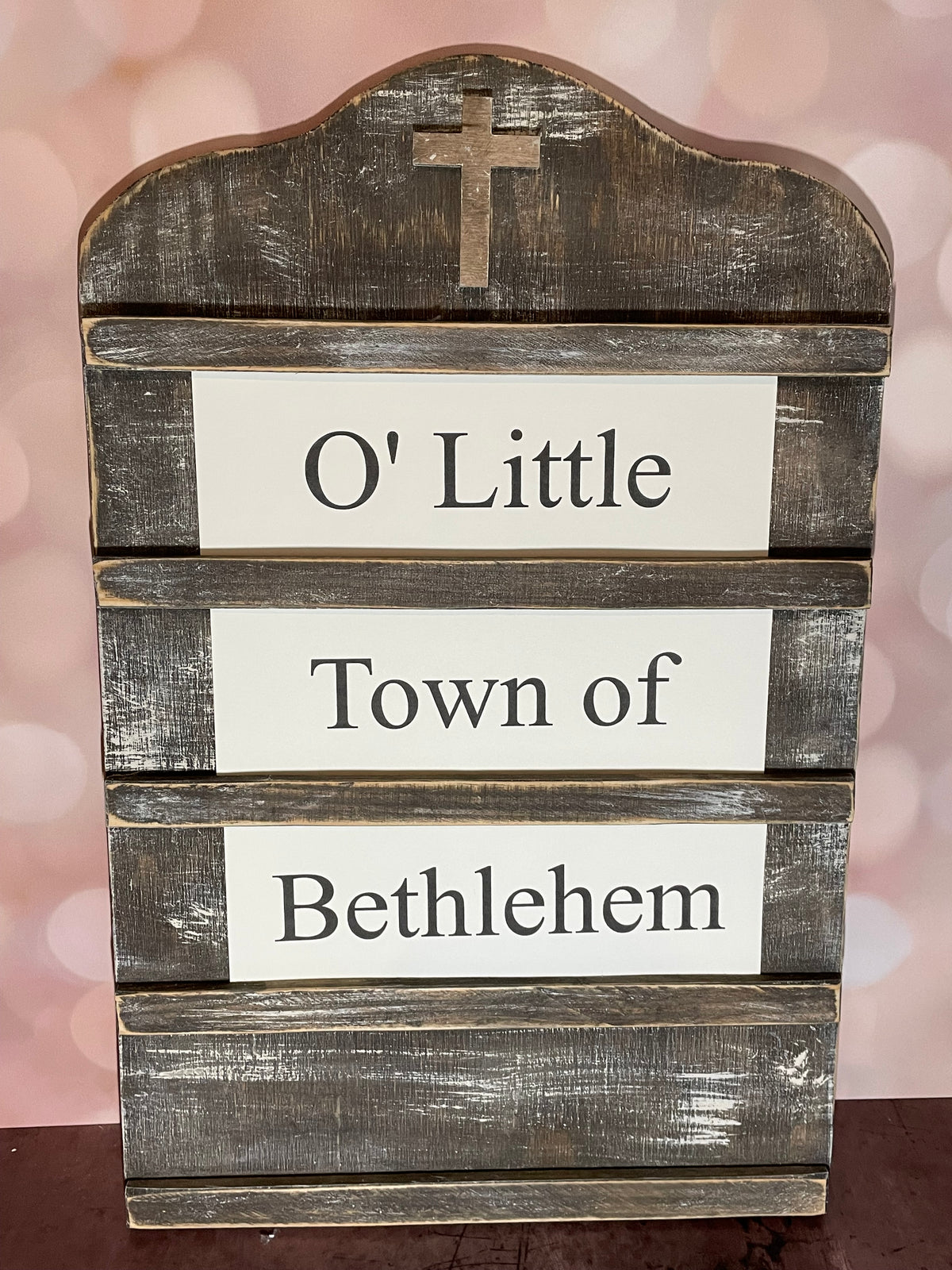 O' LITTLE TOWN OF BETHLEHEM Church Board Signs