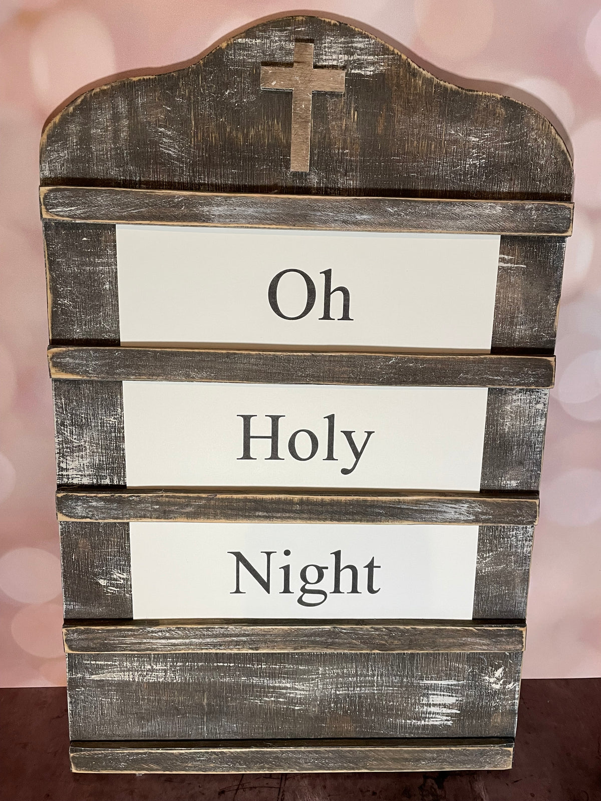 OH HOLY NIGHT - PRINT Church Board Signs