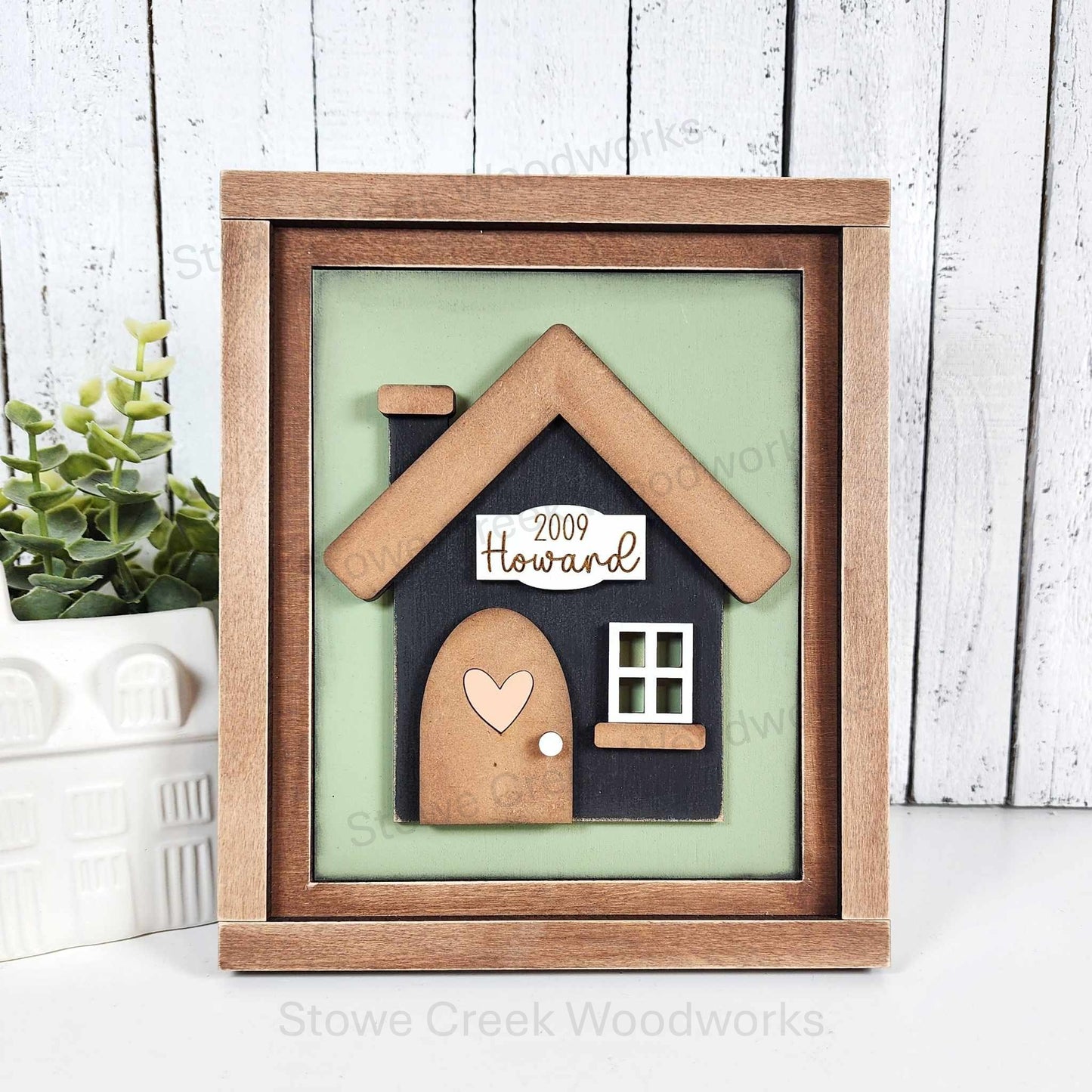 DIY Family Home Sign Trio