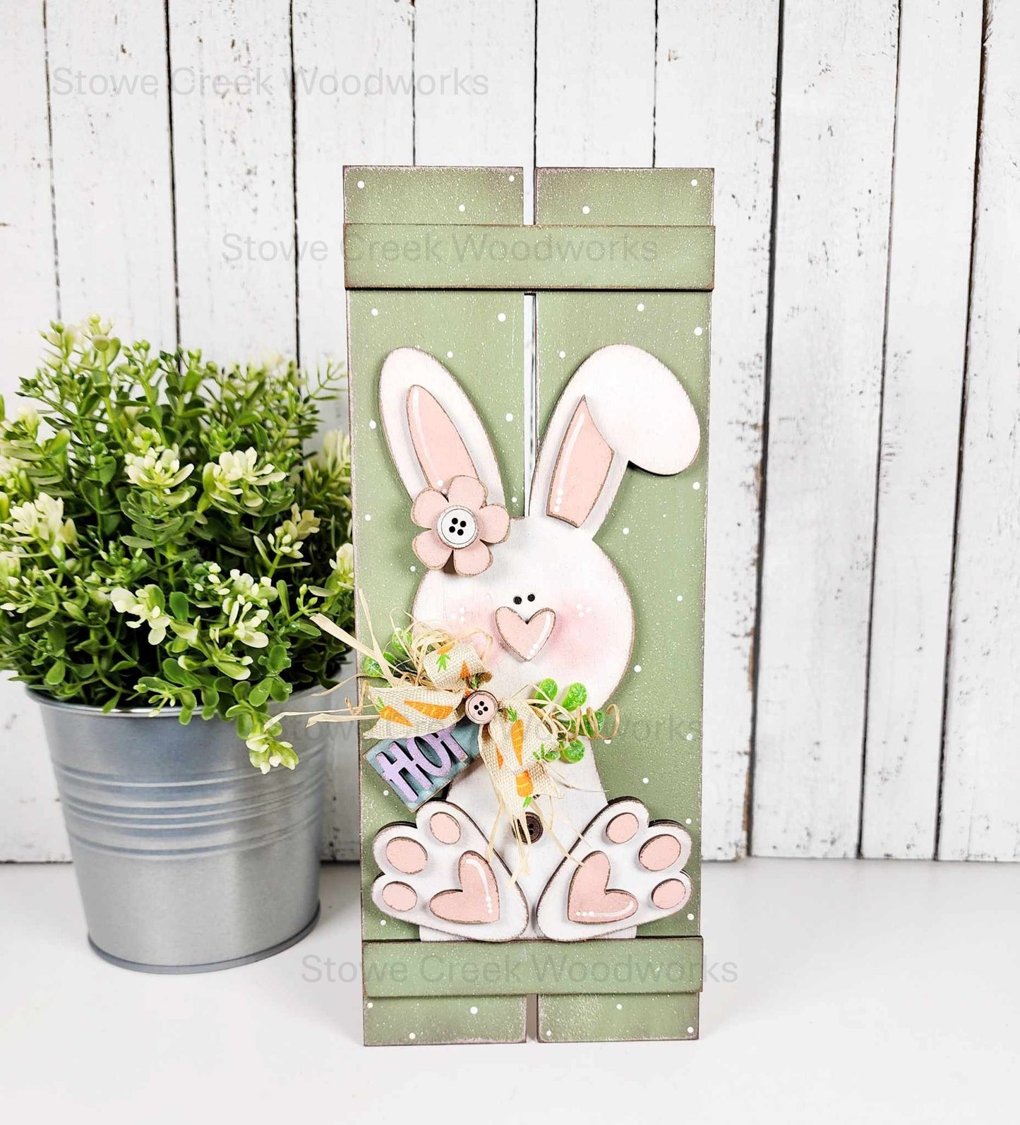 DIY Bunny Pallet
