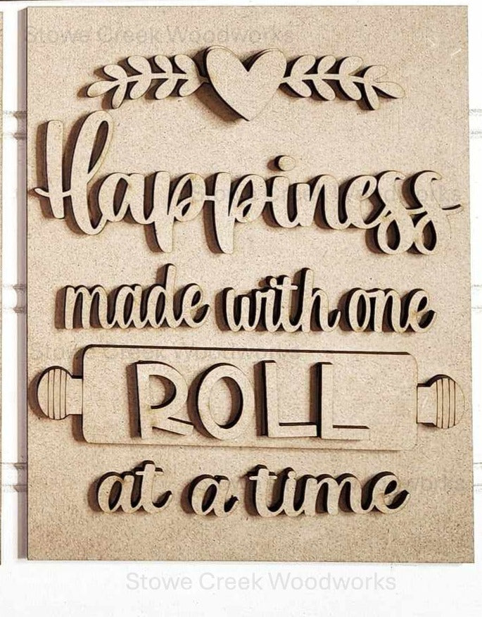 DIY Primitive Kitchen Sign Trio
