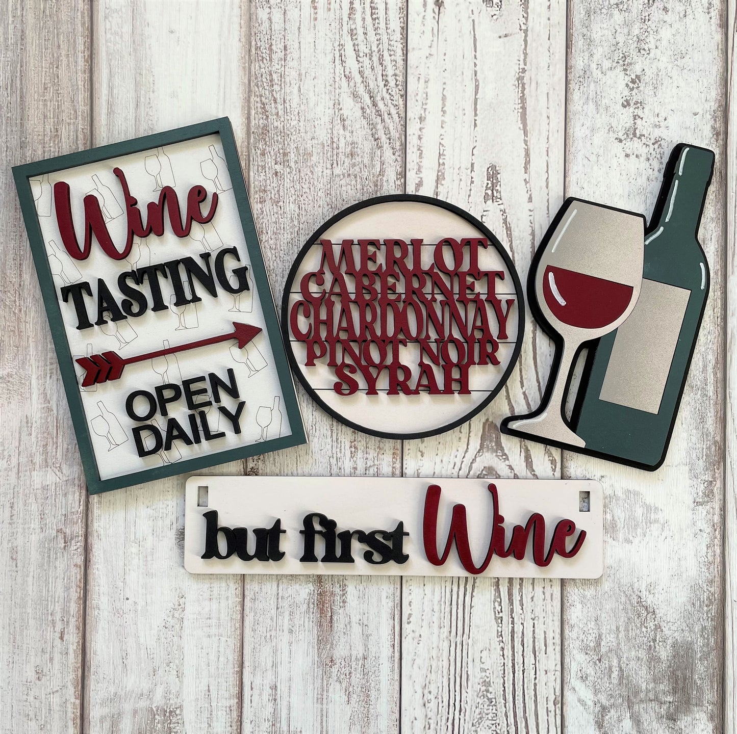 But First Wine Insert Set