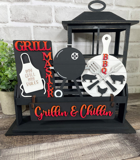 Grillin' & Chillin' BBQ Insert Set