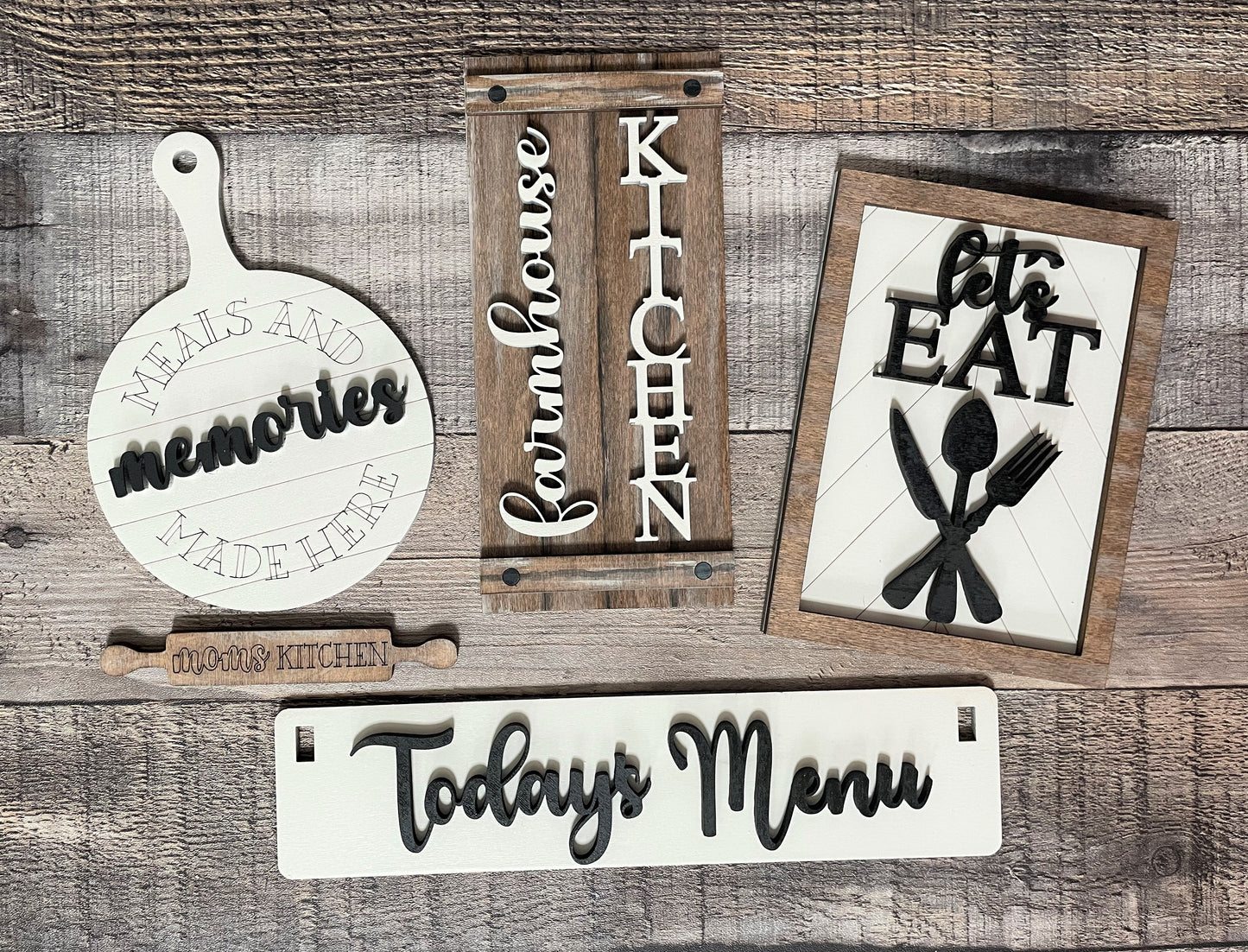 Farmhouse Kitchen Insert Set