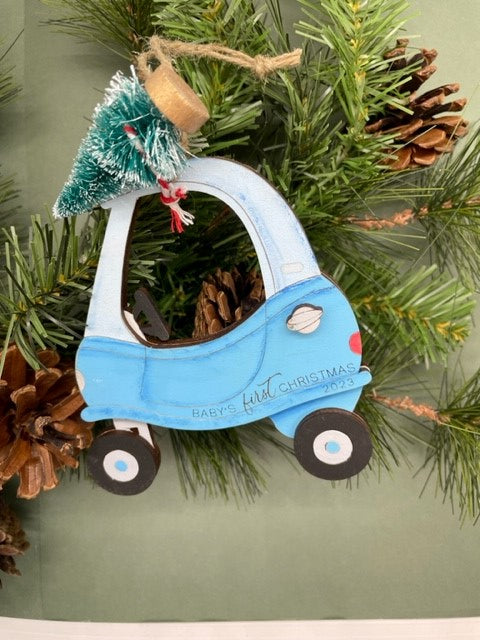 Baby's First Christmas Car Ornament