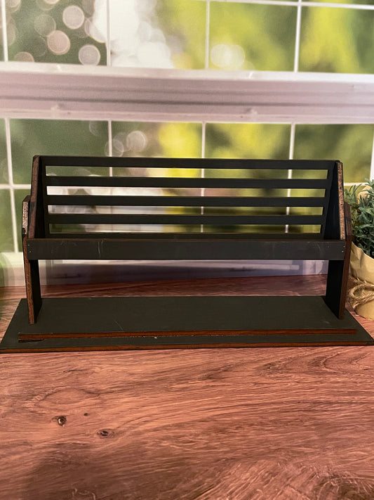 Bench Display for Interchangeable Insert Sets