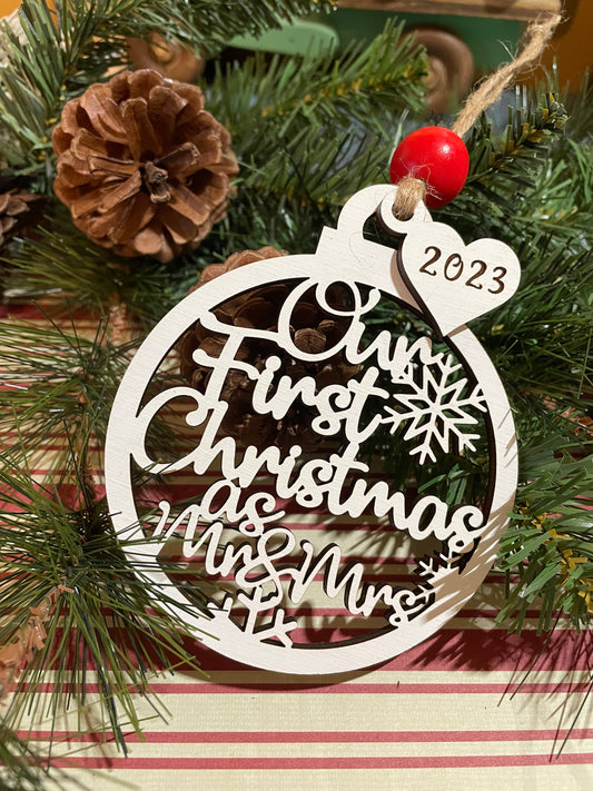 Our First Christmas Ornament