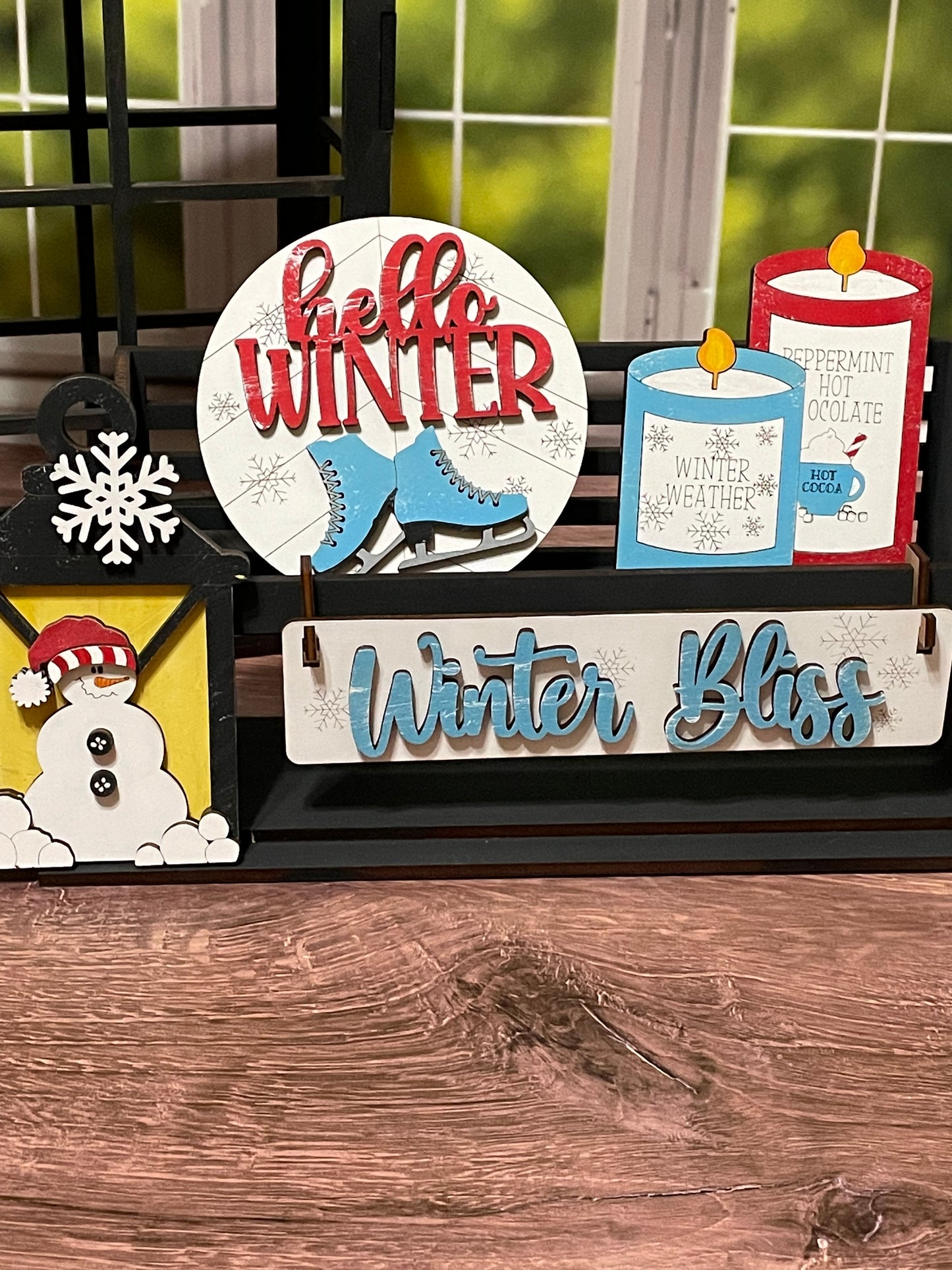 Winter Lanterns Insert Set