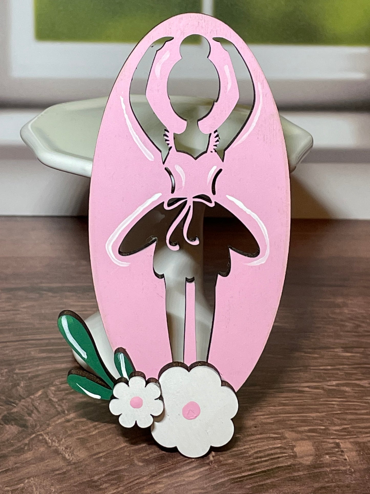 Wood Ballerina Night Light