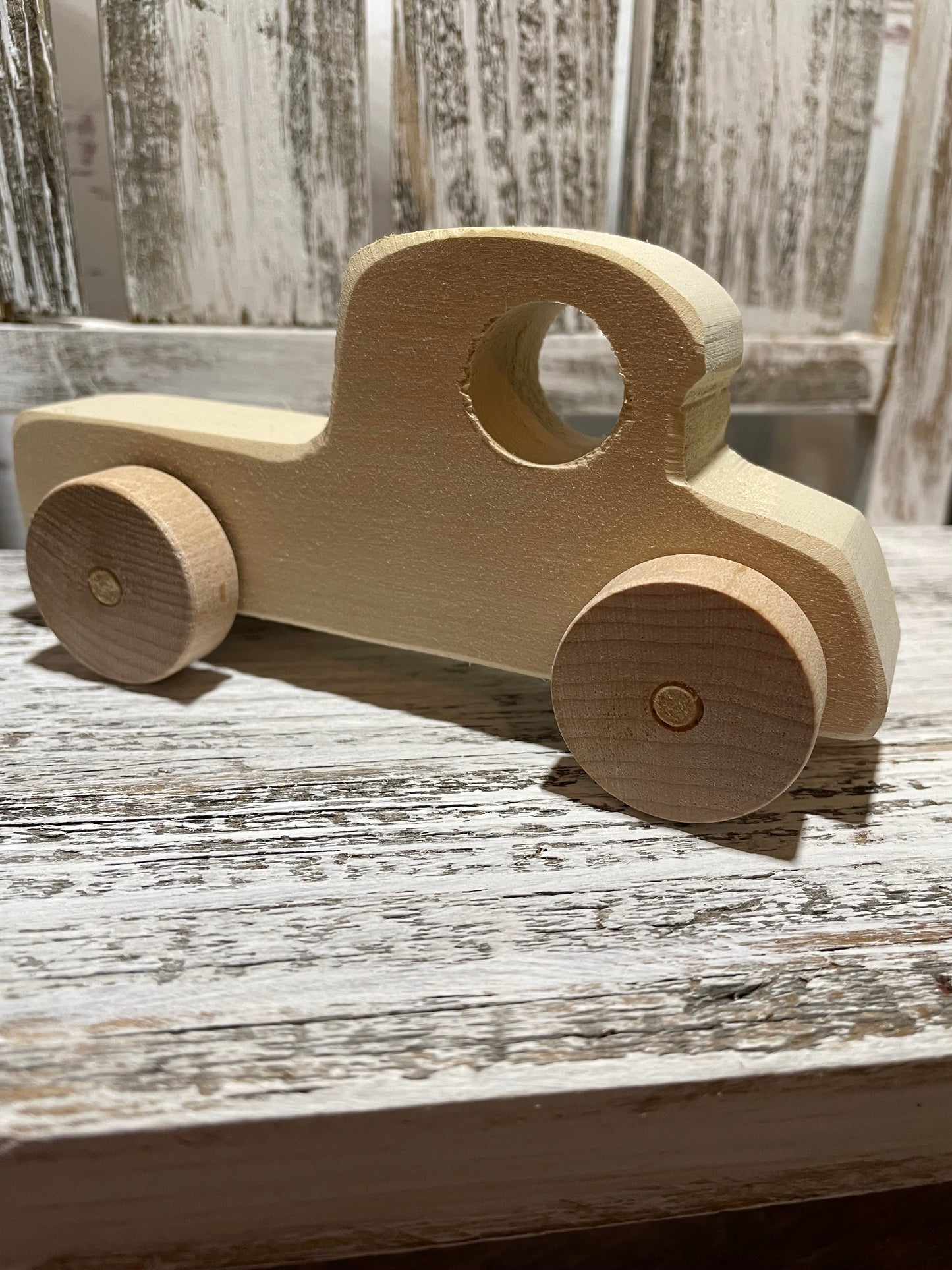 Mini Handcrafted Wooden Truck