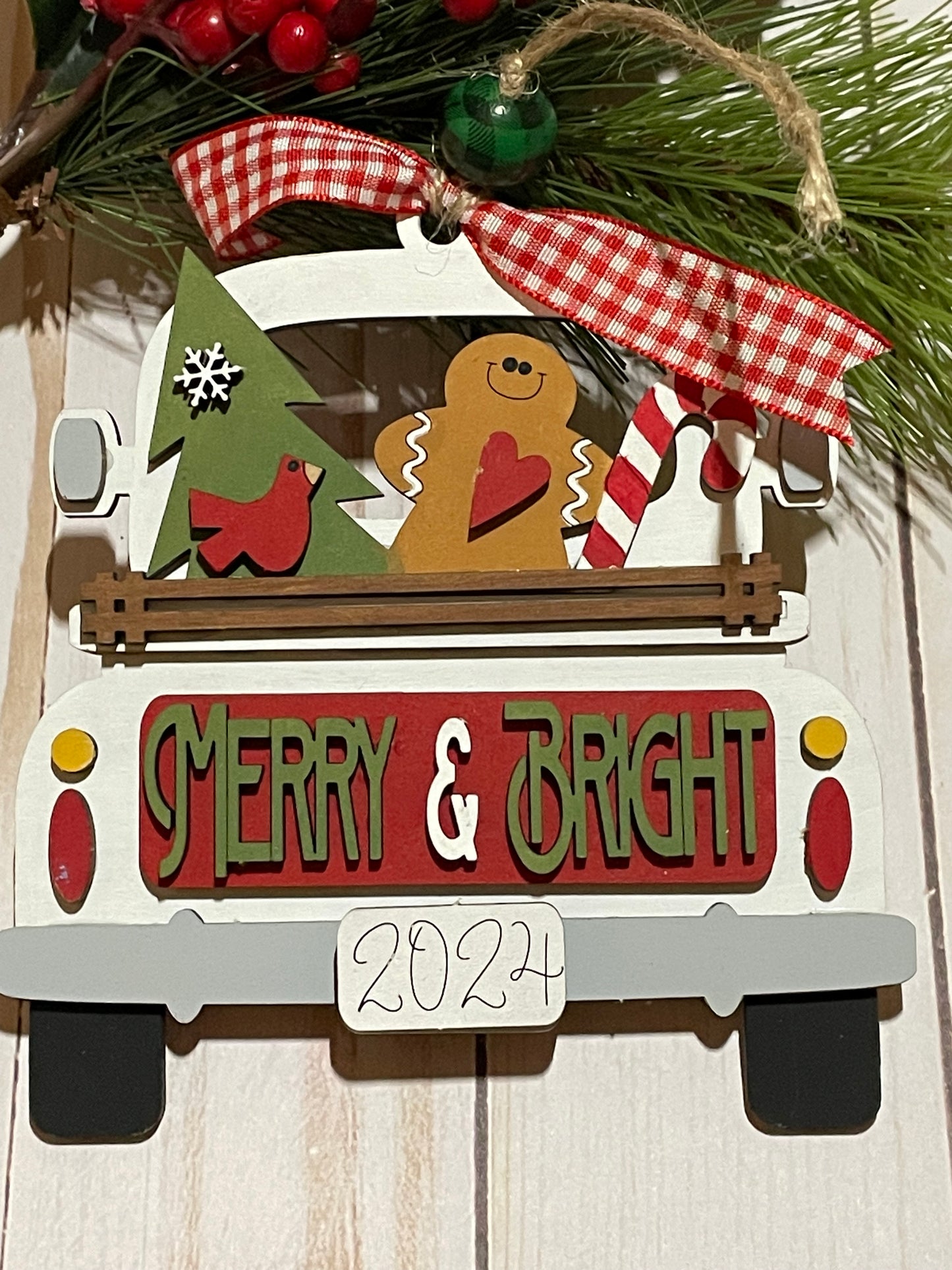 Large DIY Christmas Ornament