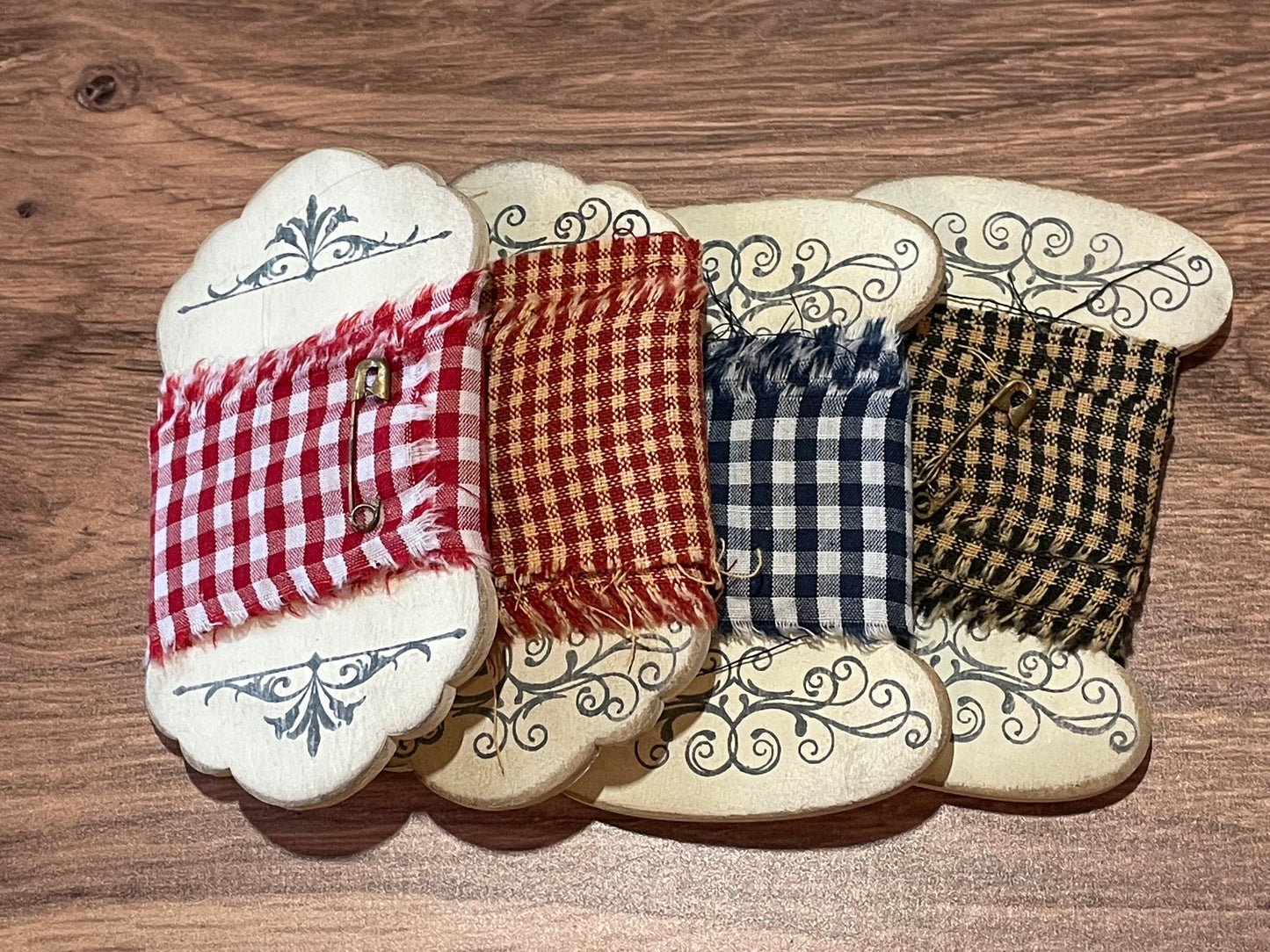 DIY Ribbon/Fabric Strip Spools