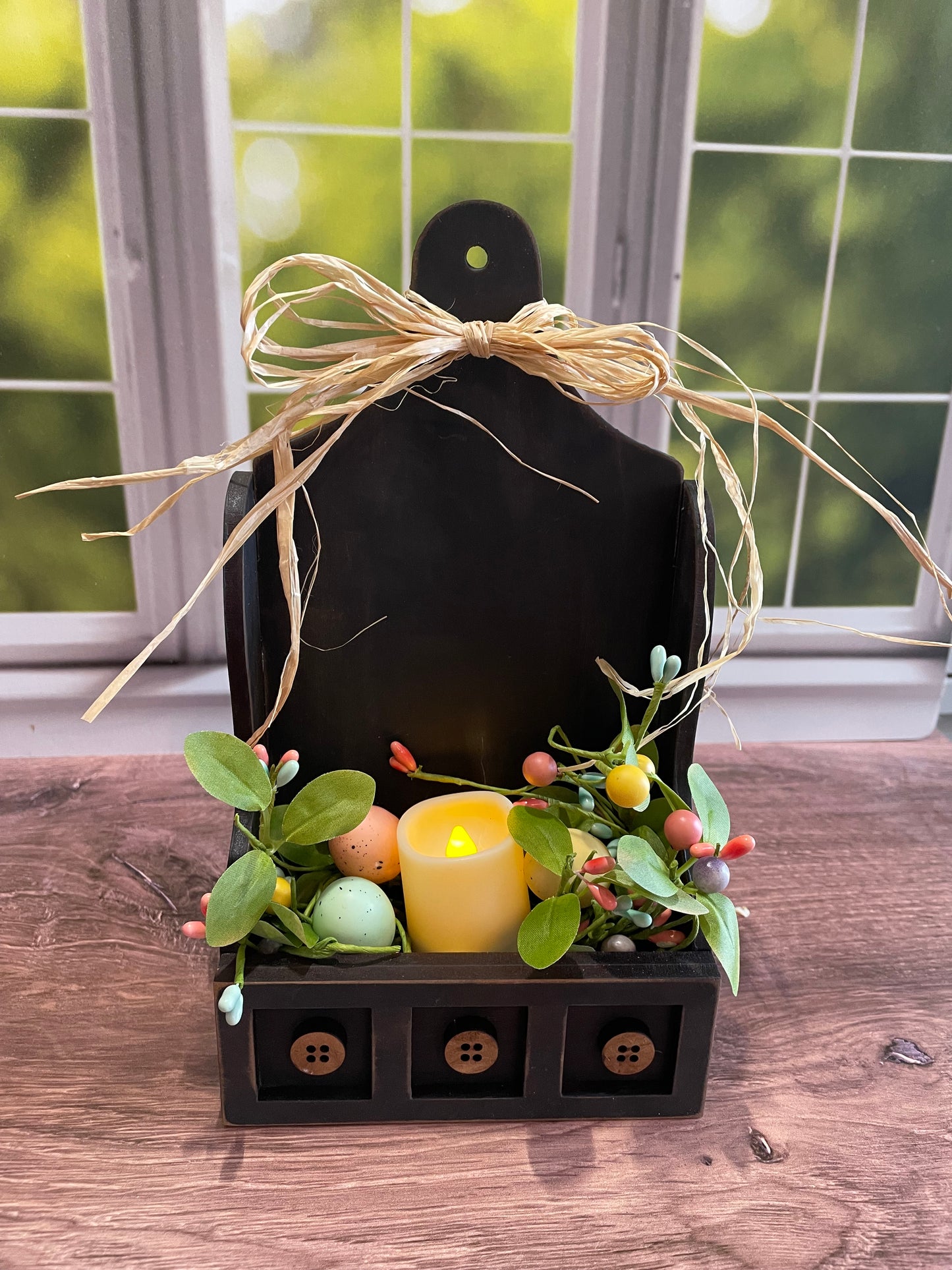 DIY Shaker/Primitive Tea Light Box