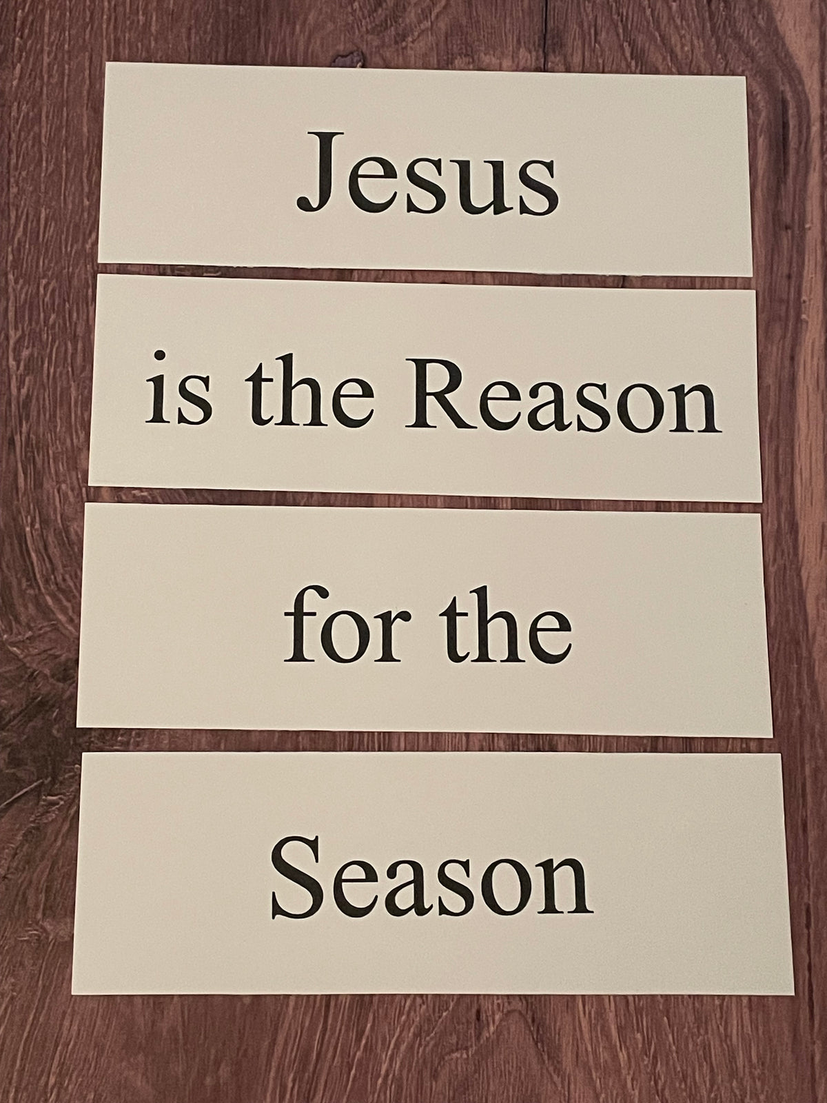 JESUS IS THE REASON FOR THE SEASON Church Board Signs