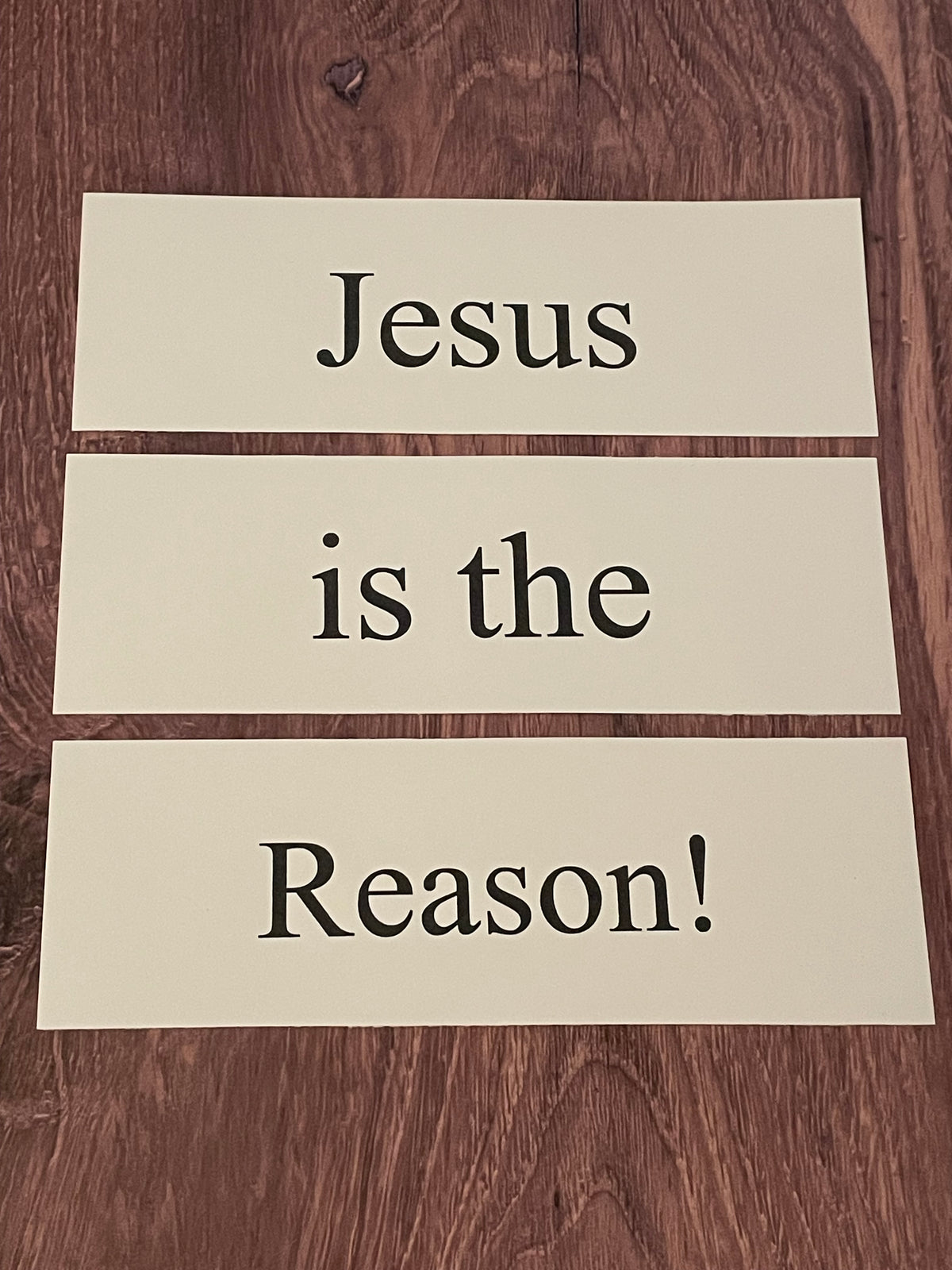 JESUS IS THE REASON! Church Board Signs