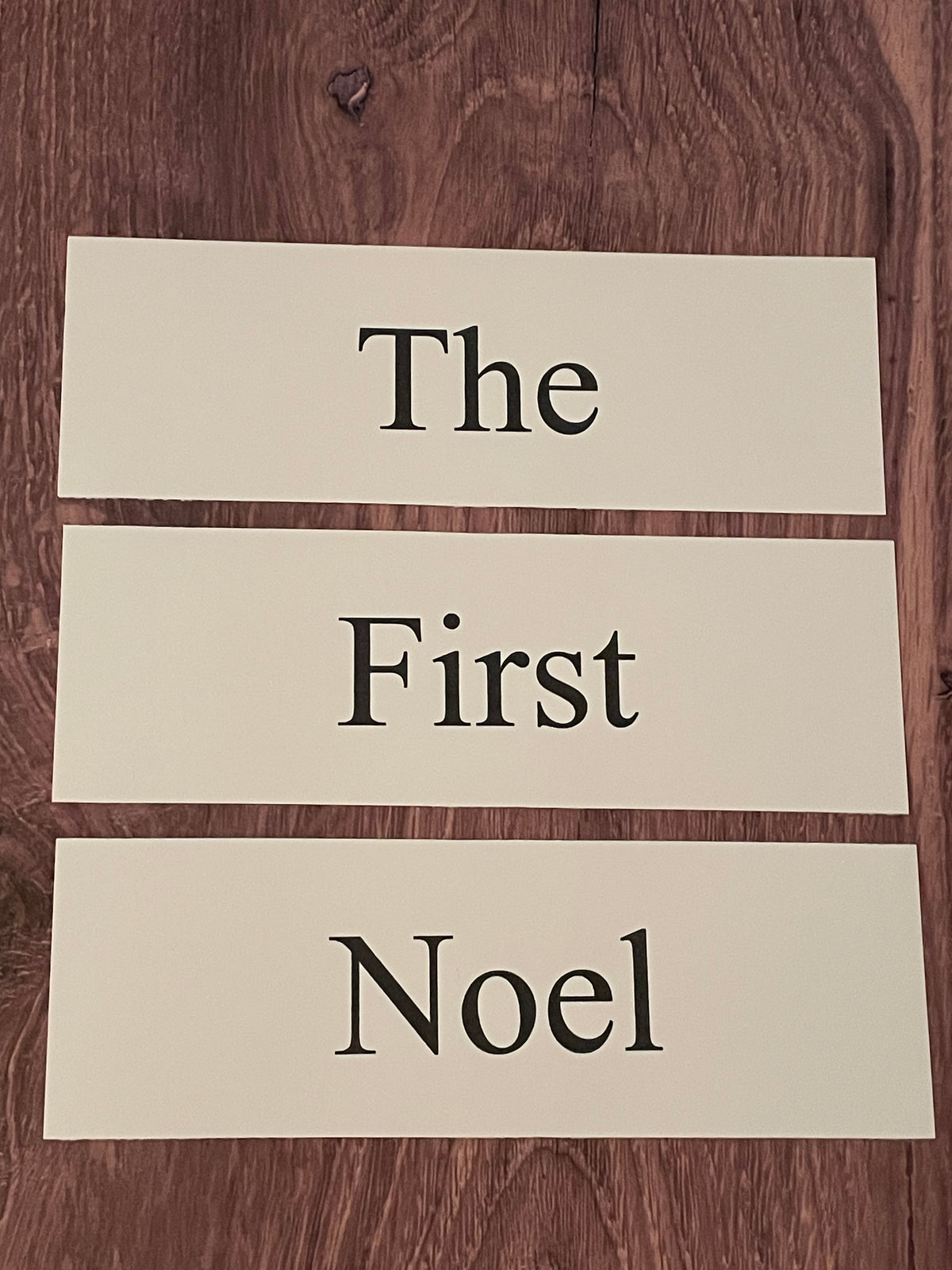 THE FIRST NOEL Church Board Signs