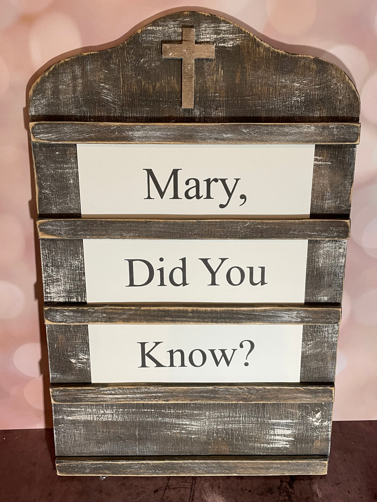 MARY, DID YOU KNOW? Church Board Signs