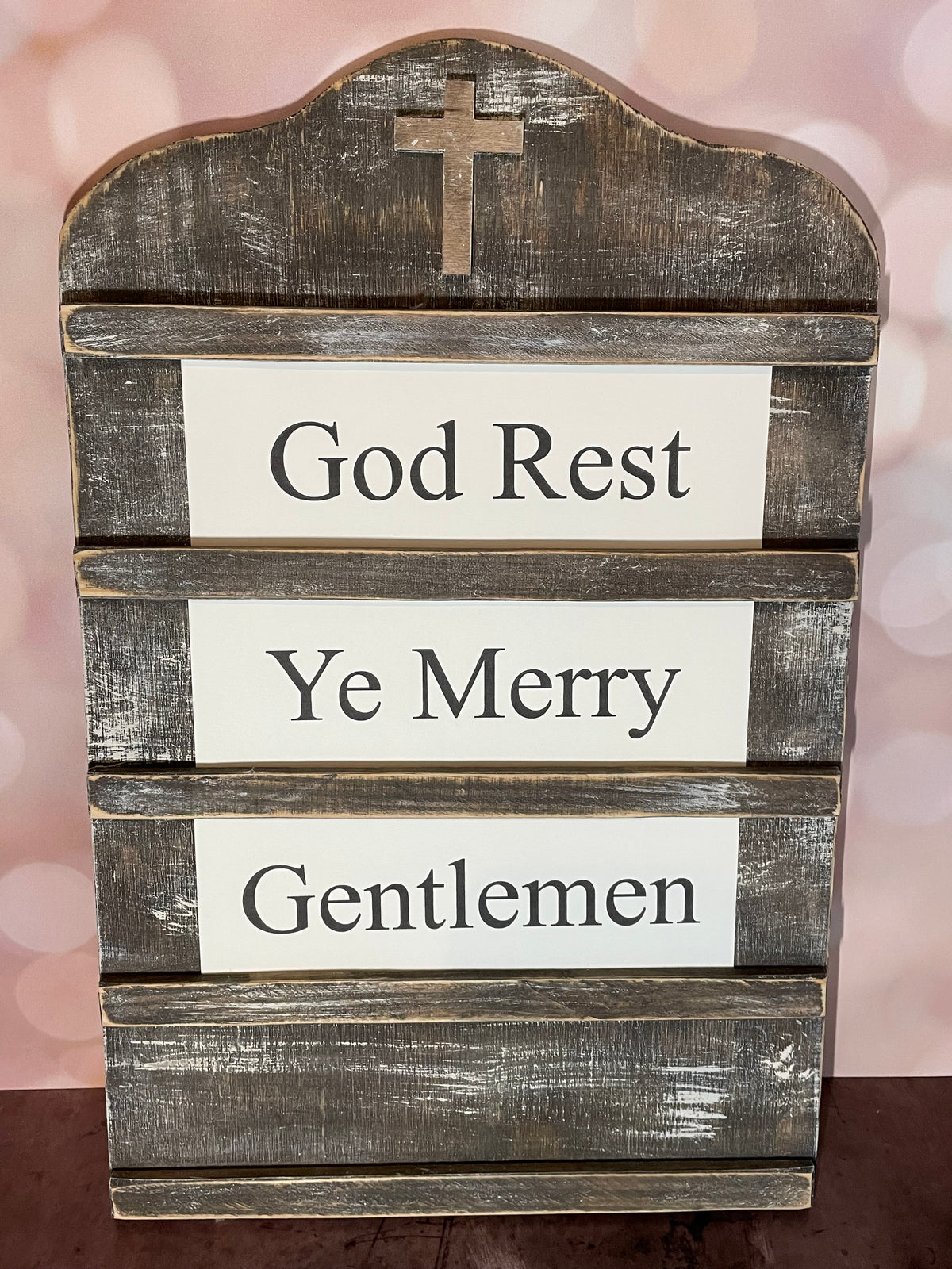 GOD REST YE MERRY GENTLEMEN Church Board Signs