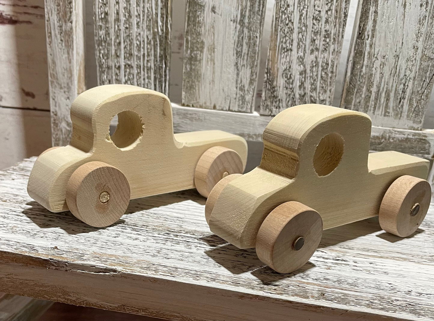 Mini Handcrafted Wooden Truck