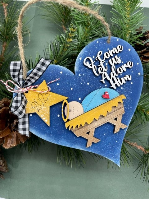 Nativity Christmas Ornament