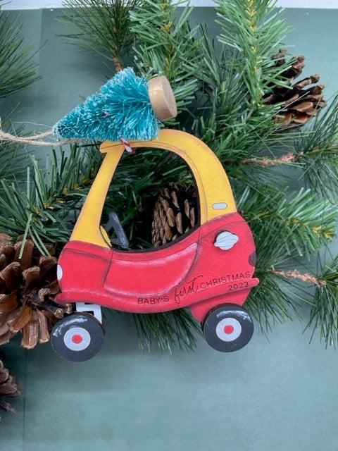 Baby's First Christmas Car Ornament