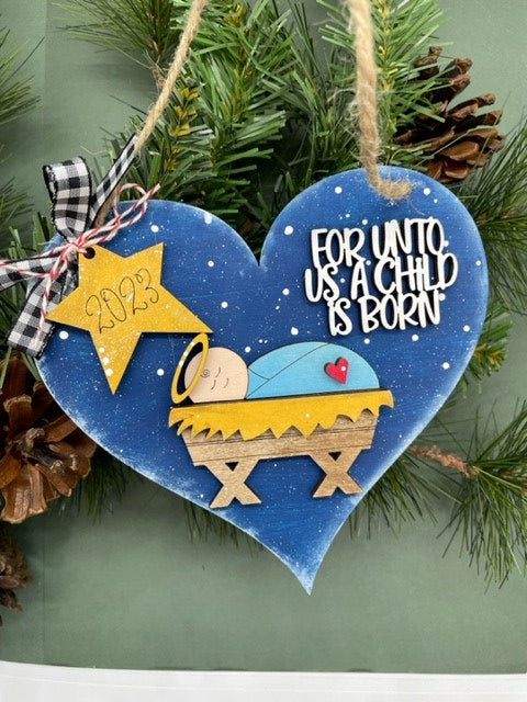 Nativity Christmas Ornament