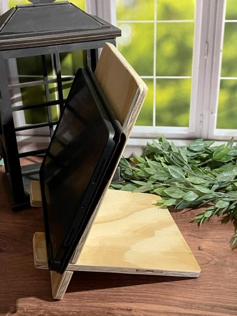 Wooden Tablet Holder