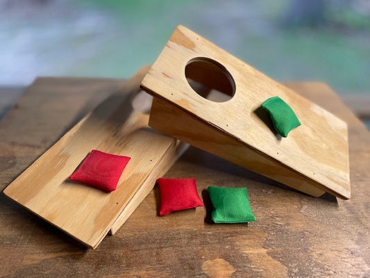 Mini Tabletop Cornhole Set