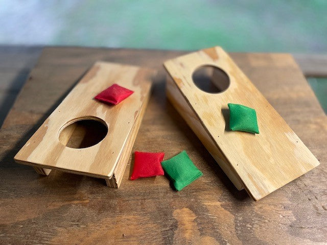 Mini Tabletop Cornhole Set