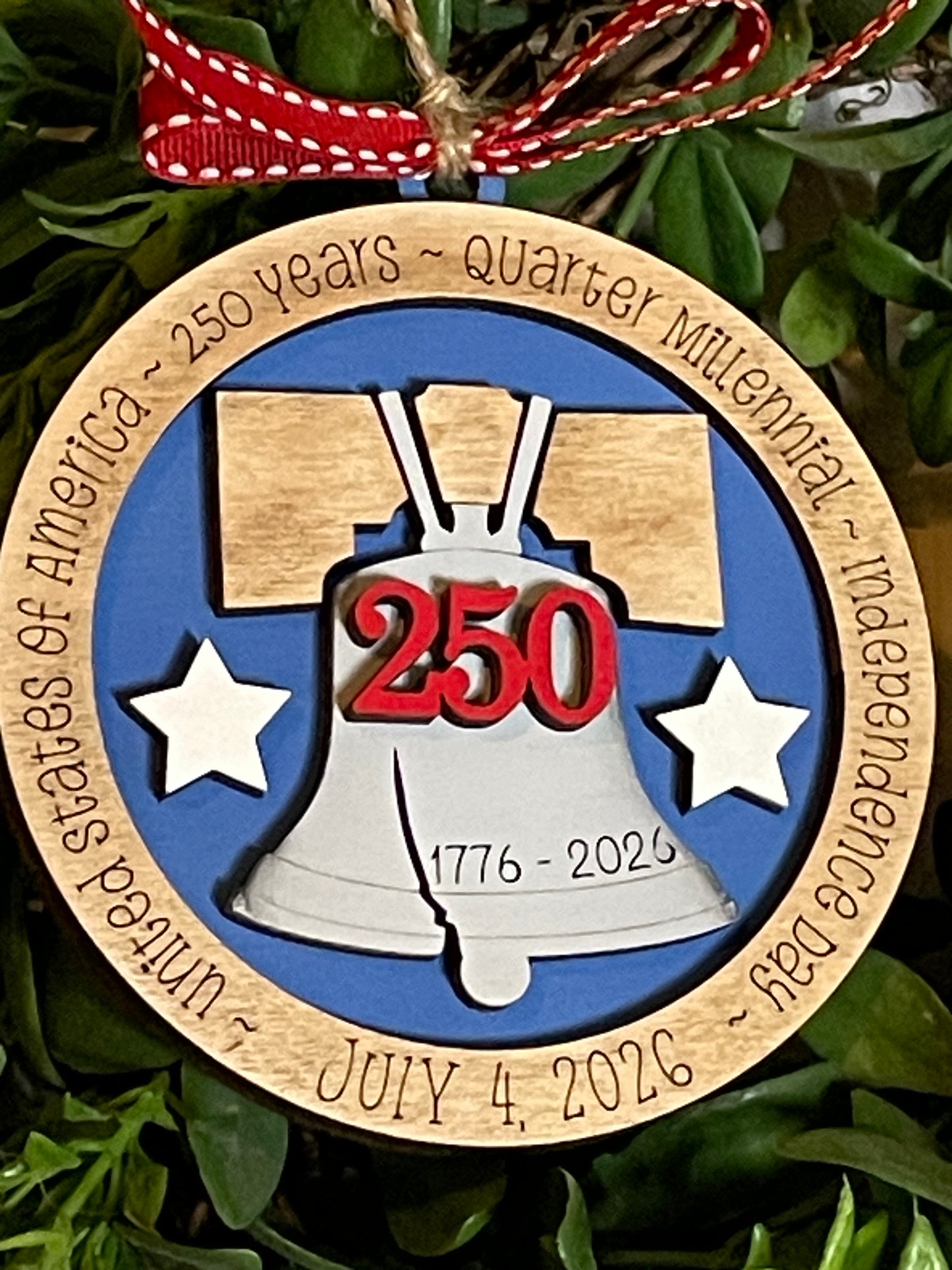 USA Quarter Millennial Ornament & Magnet