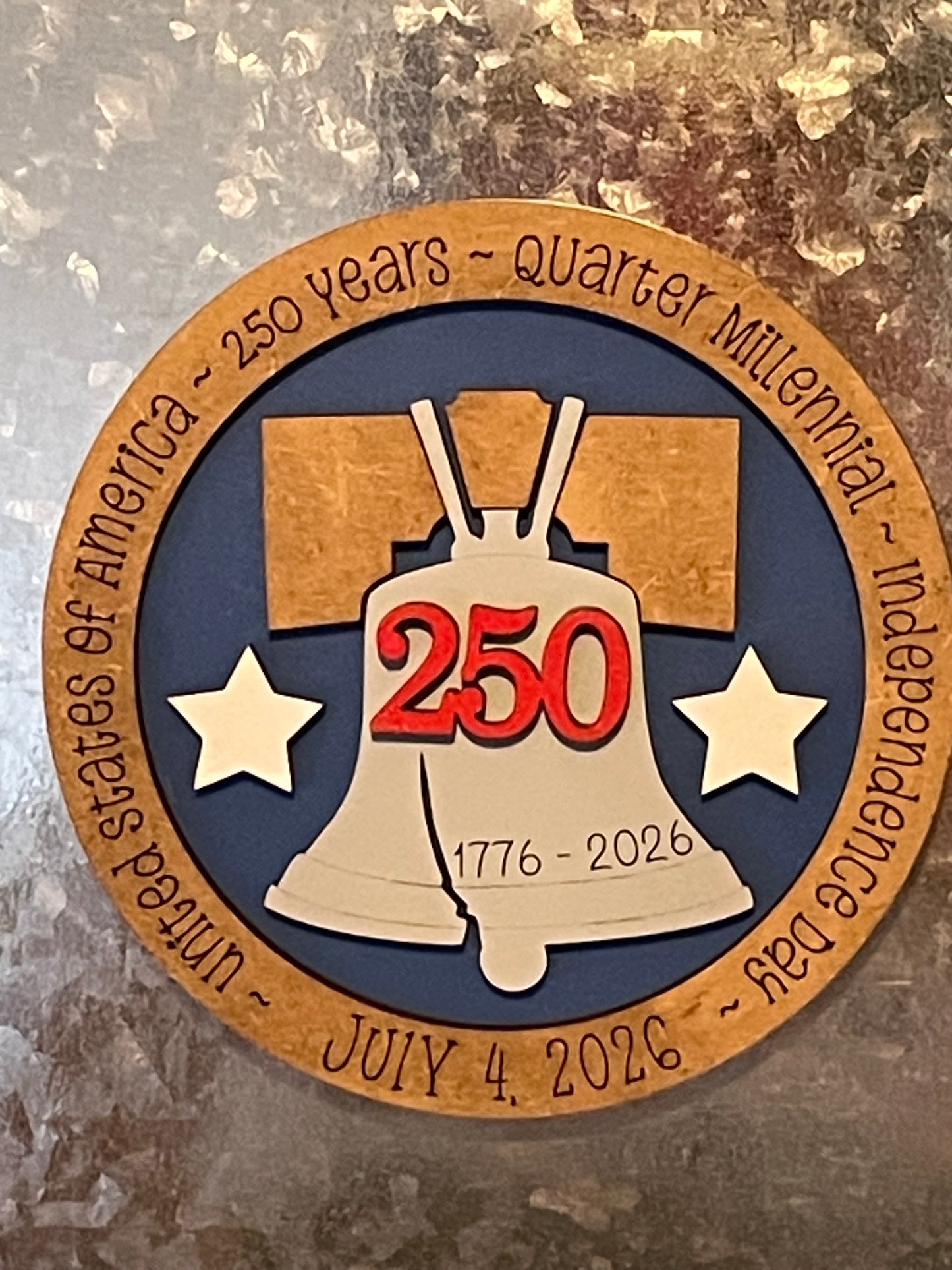 USA Quarter Millennial Ornament & Magnet