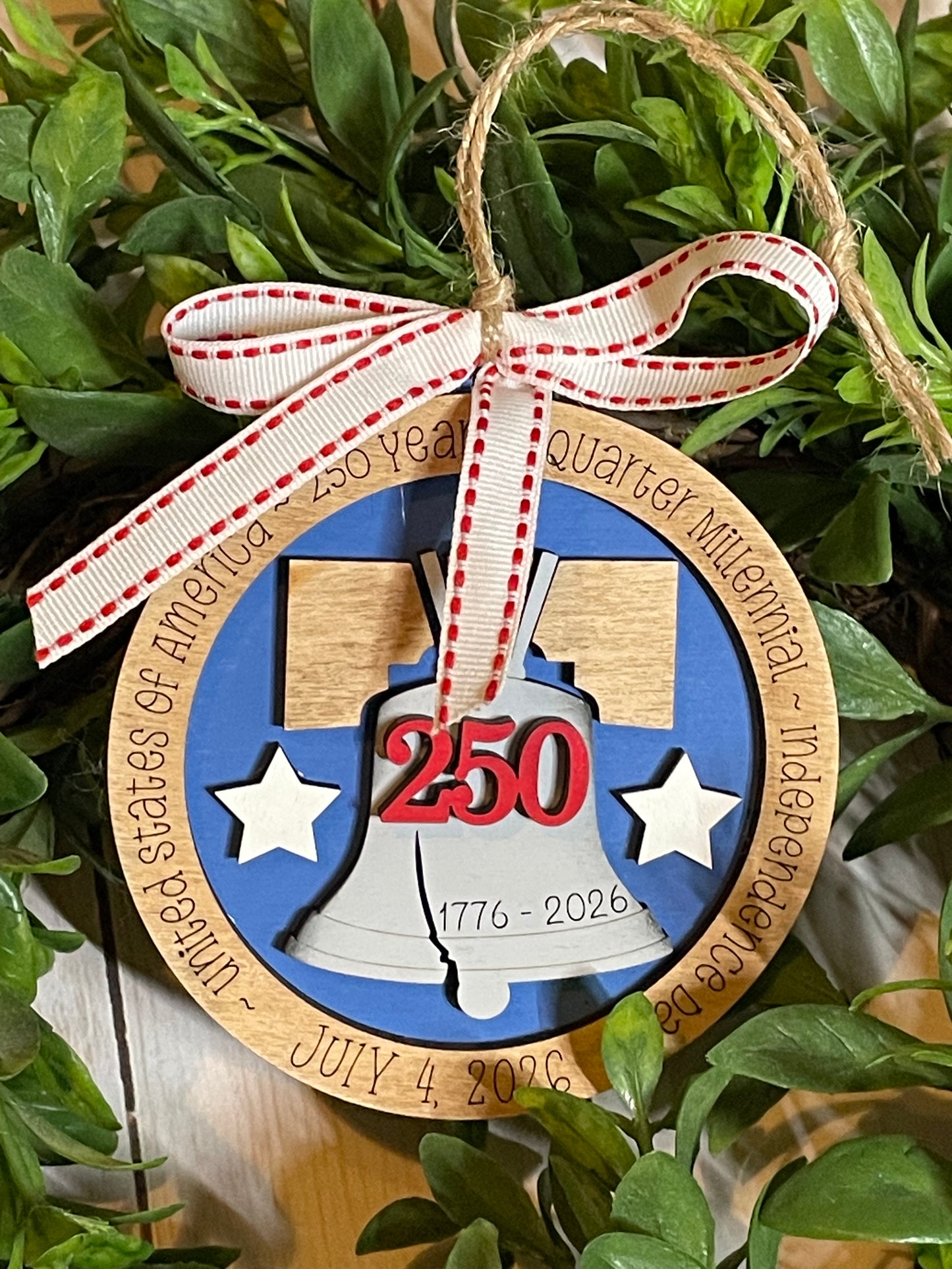 USA Quarter Millennial Ornament & Magnet